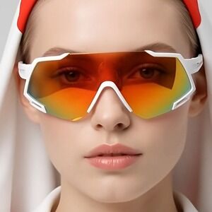 Mountain Bike Glasses Women Sunglasses with‎ Interchangeable Photochromic Lentes